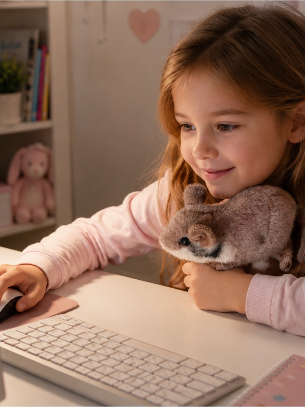 Hansa Realistic Plush Mouse – Lifelike Stuffed Animal Soft Comfort Companion - Picture 5 of 8
